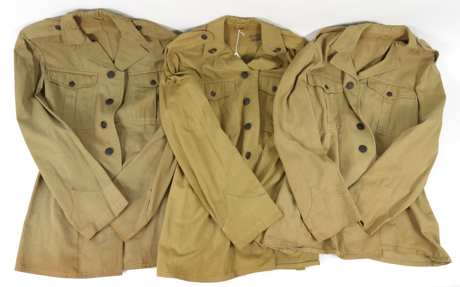 Three USMC Tropical/Summer Enlisted Tunics (1 of 11)