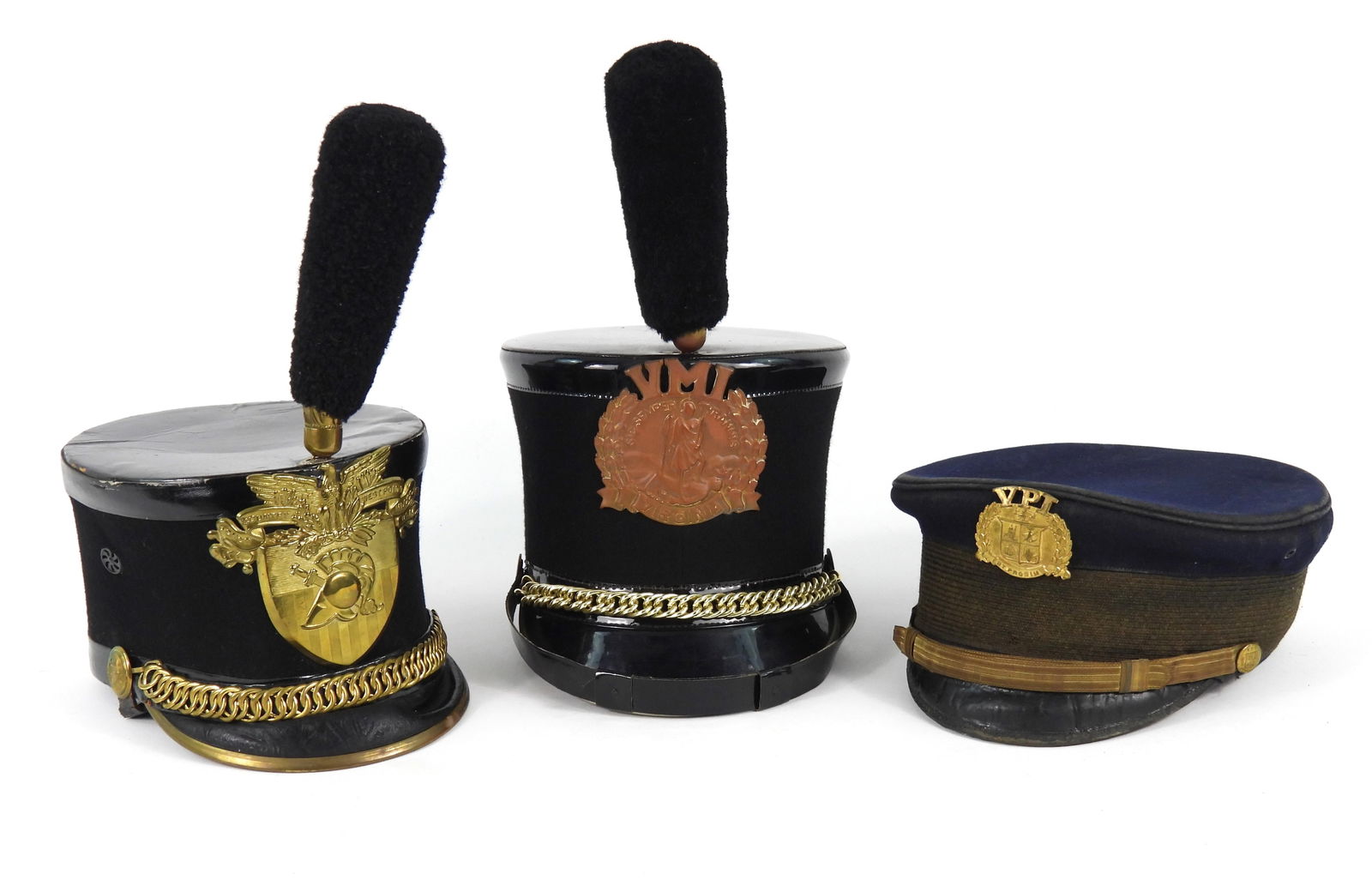 Group of Military Academy Headgear (1 of 14)