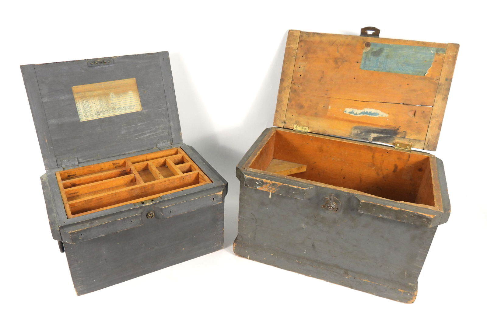 Two WWI-era USN Mine and Torpedo Tool Boxes (1 of 14)
