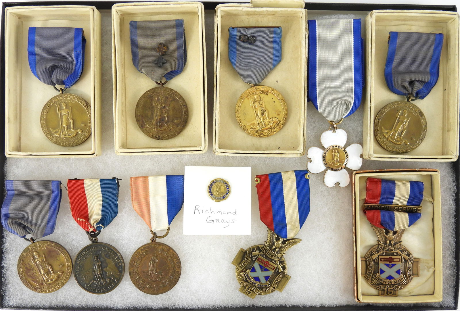 Group of Virginia National Guard Medals (1 of 9)