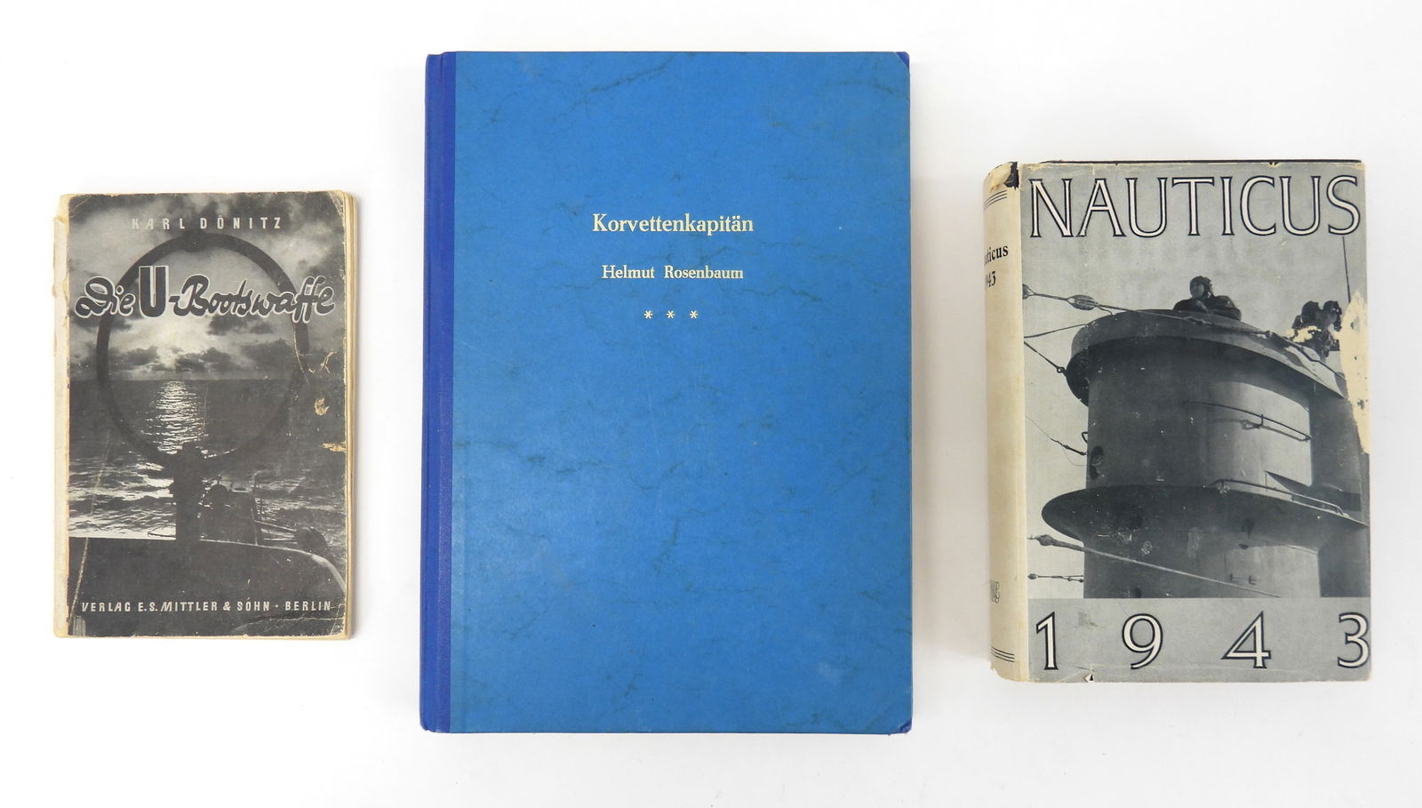 Group of WWII German U-boat Books (1 of 9)