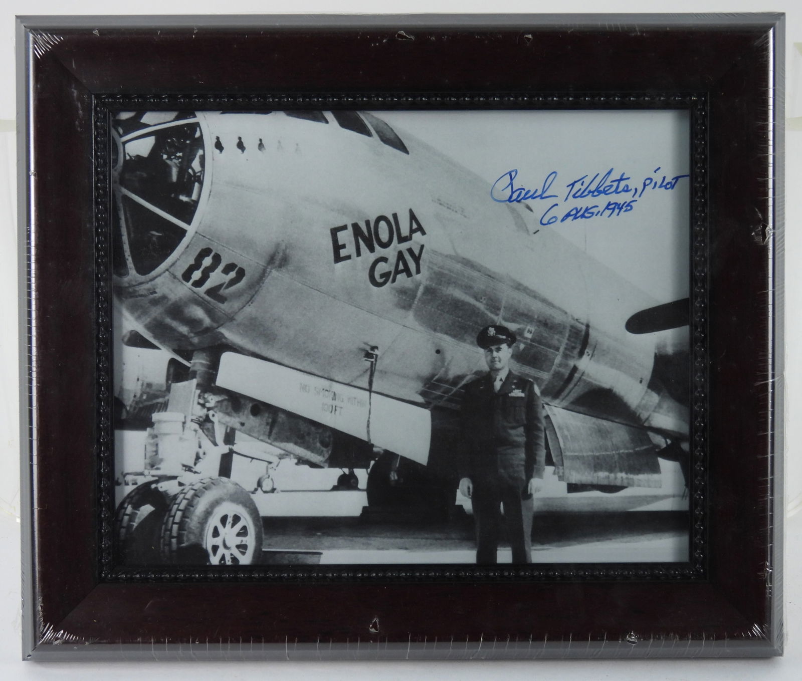 Enola Gay Capt. Paul Tibbets Photo and Autograph (1 of 4)