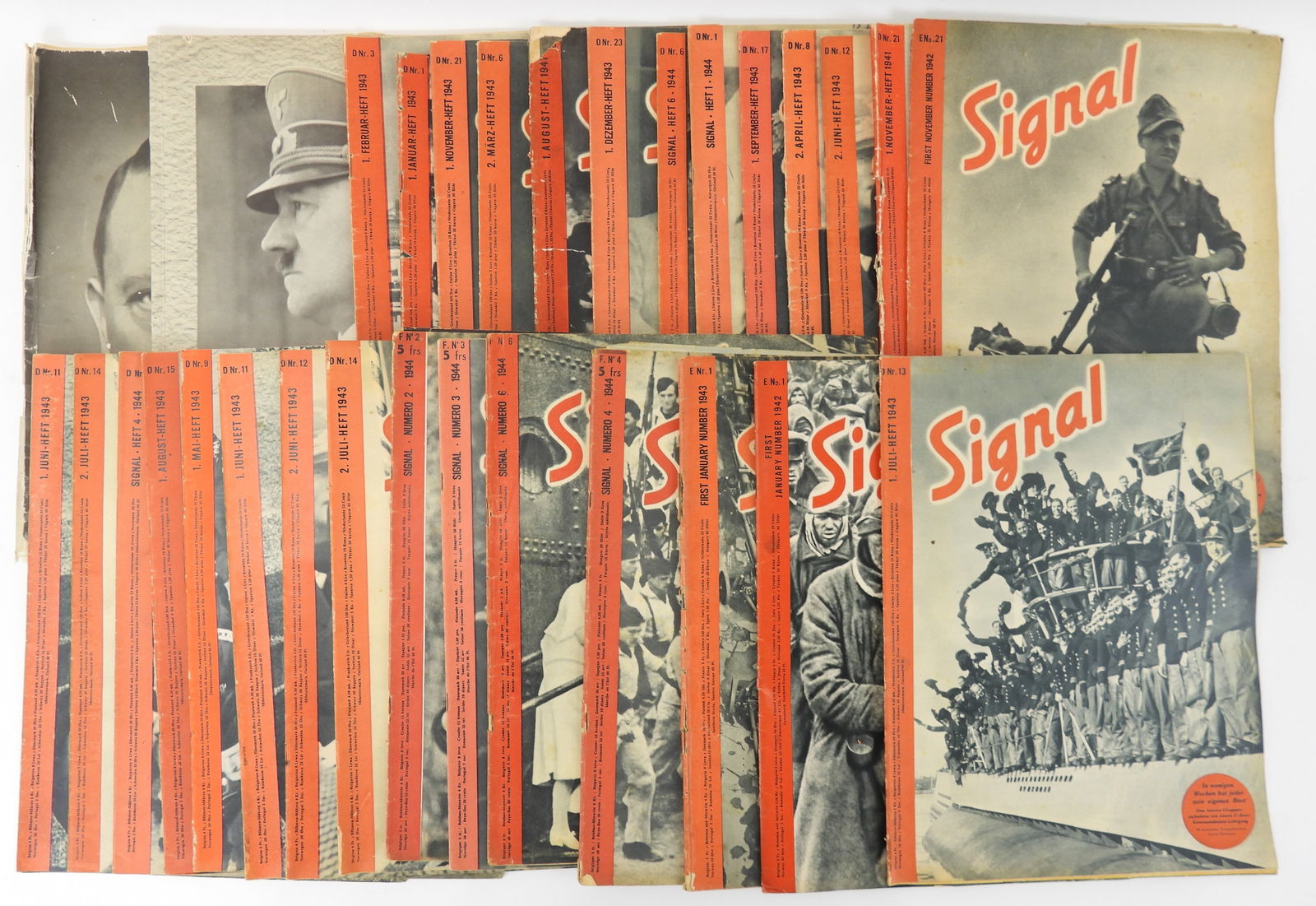 Group of WWII German Issues of Signal Magazine (1 of 11)