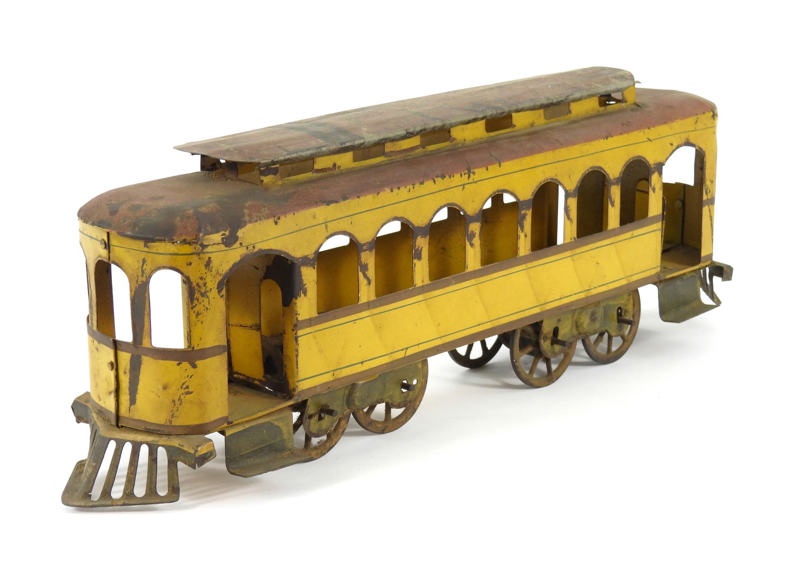 Attr. Schieble Dayton Hill Climber Tin Trolley (1 of 7)