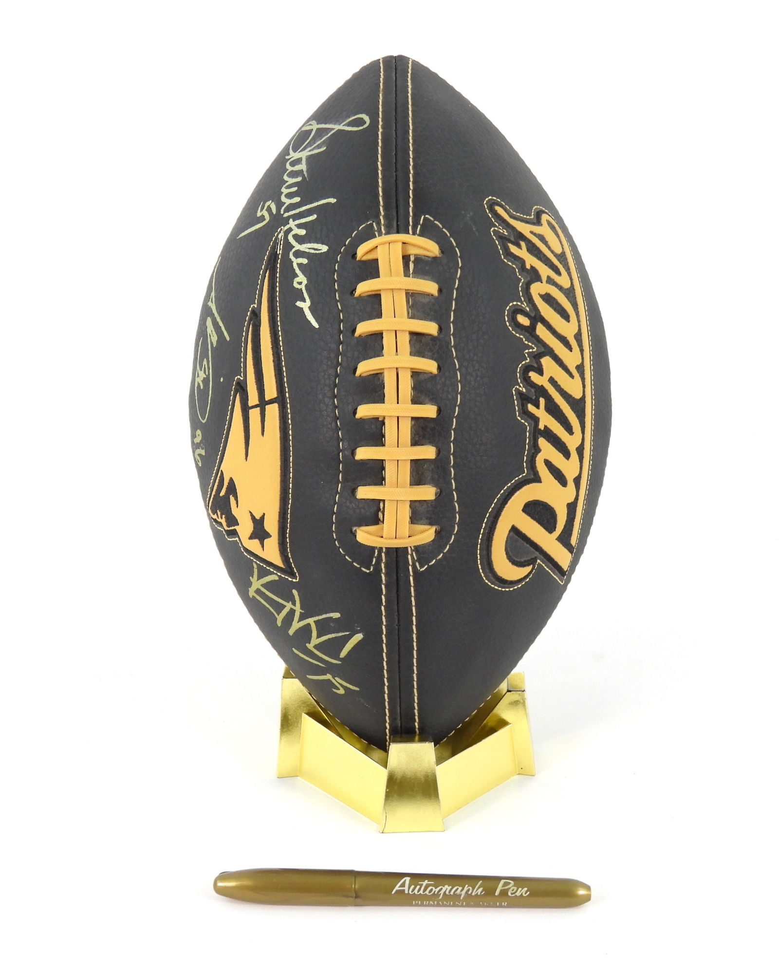 Signed Patriots Draft Night Football (1 of 6)