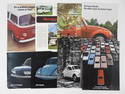 10PC 1970s Volkswagen Sales Brochures