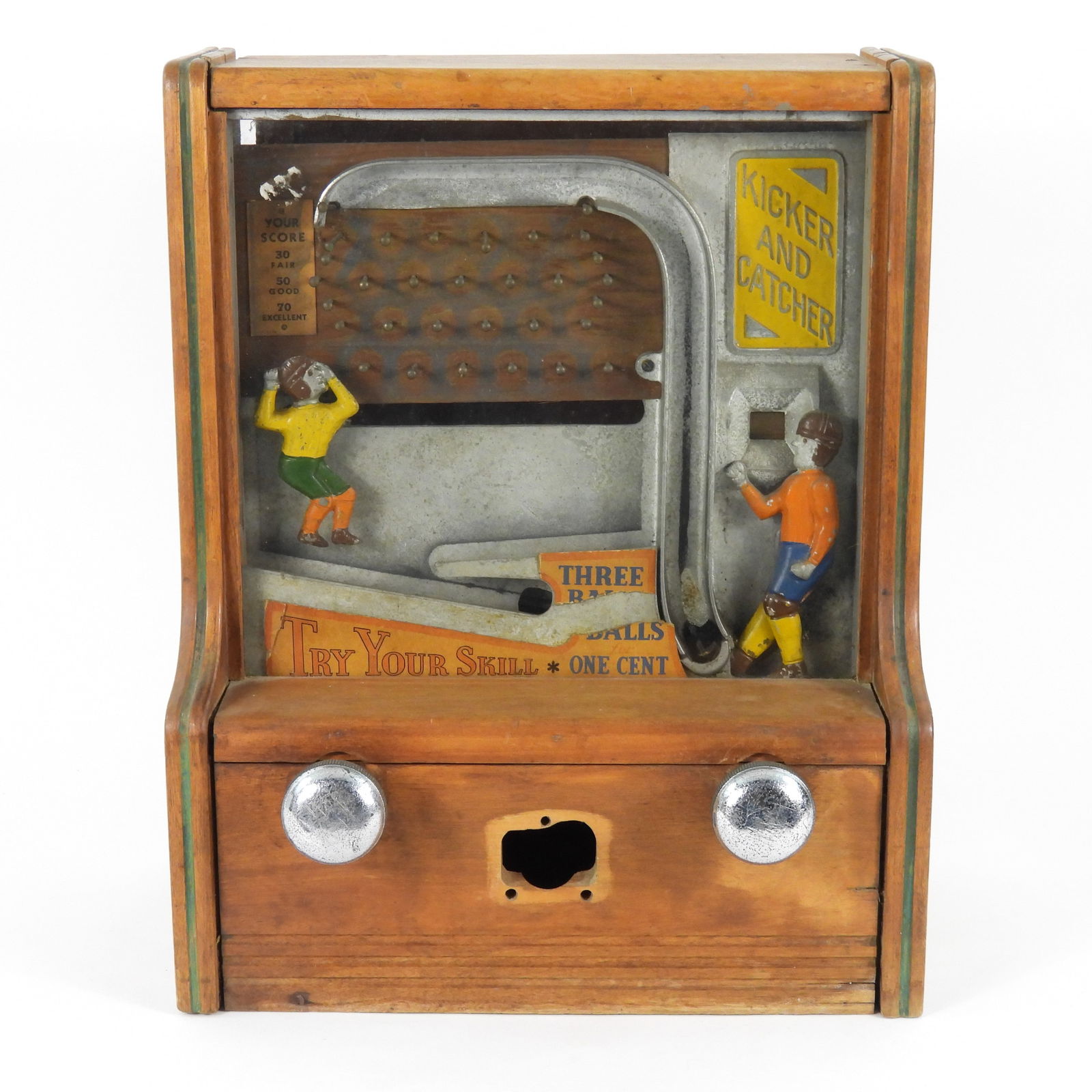 Baker Novelty Co. Kicker & Catcher 1Cent Game (1 of 7)
