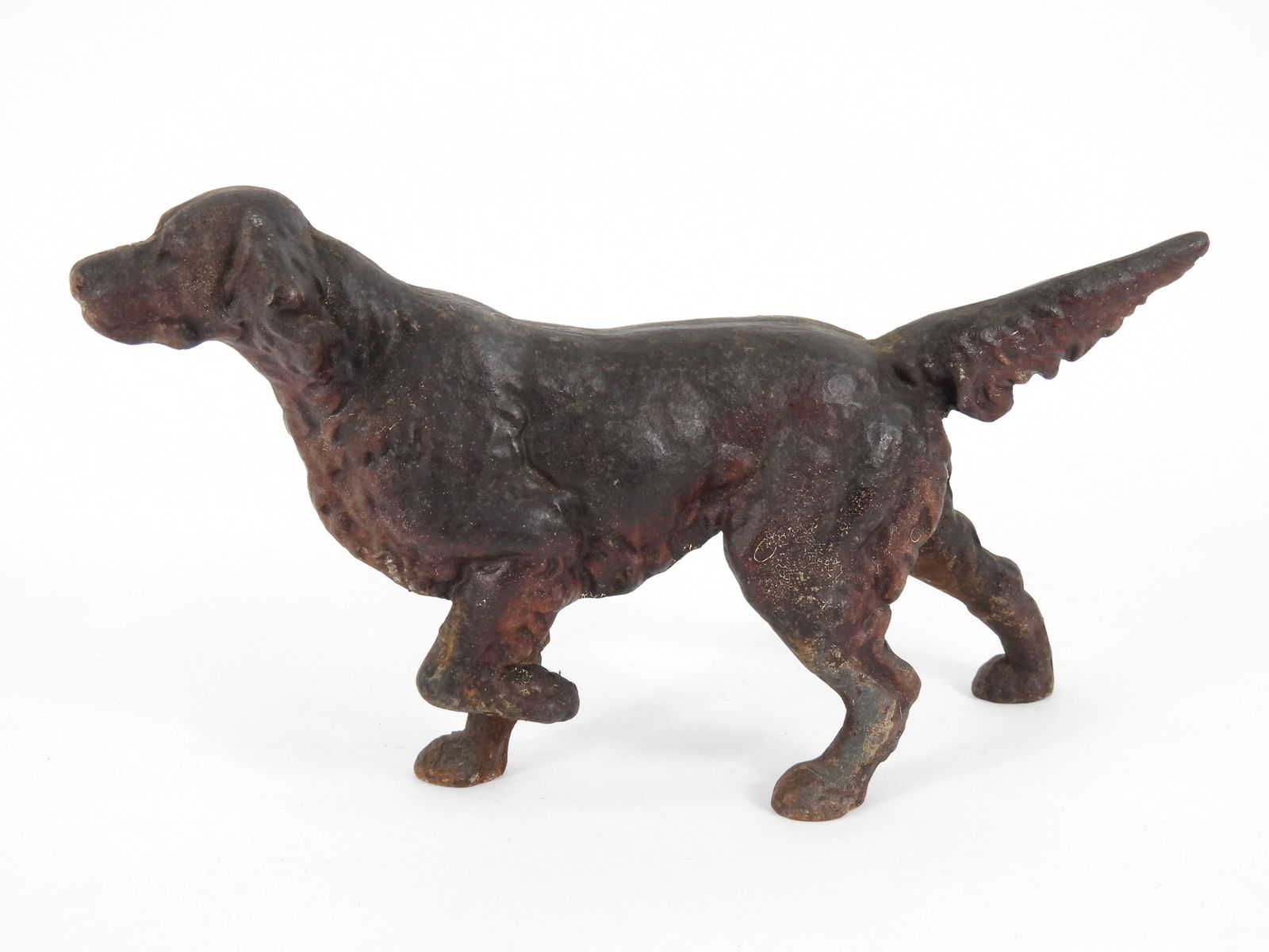 Aft. Hubley Cast Iron Irish Setter Doorstop (1 of 5)