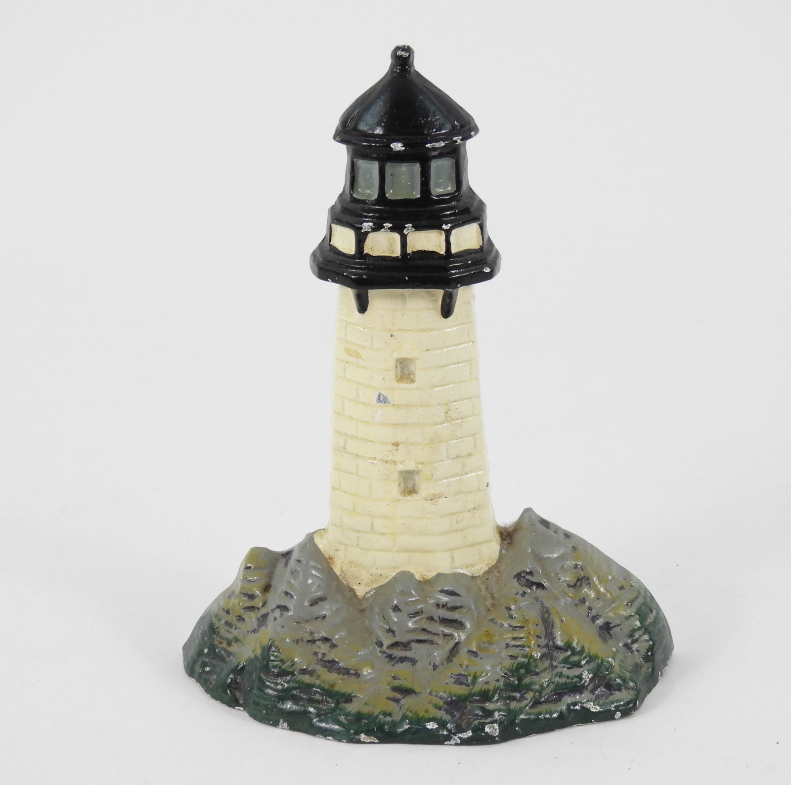 Vintage Cast Iron Lighthouse Doorstop (1 of 5)