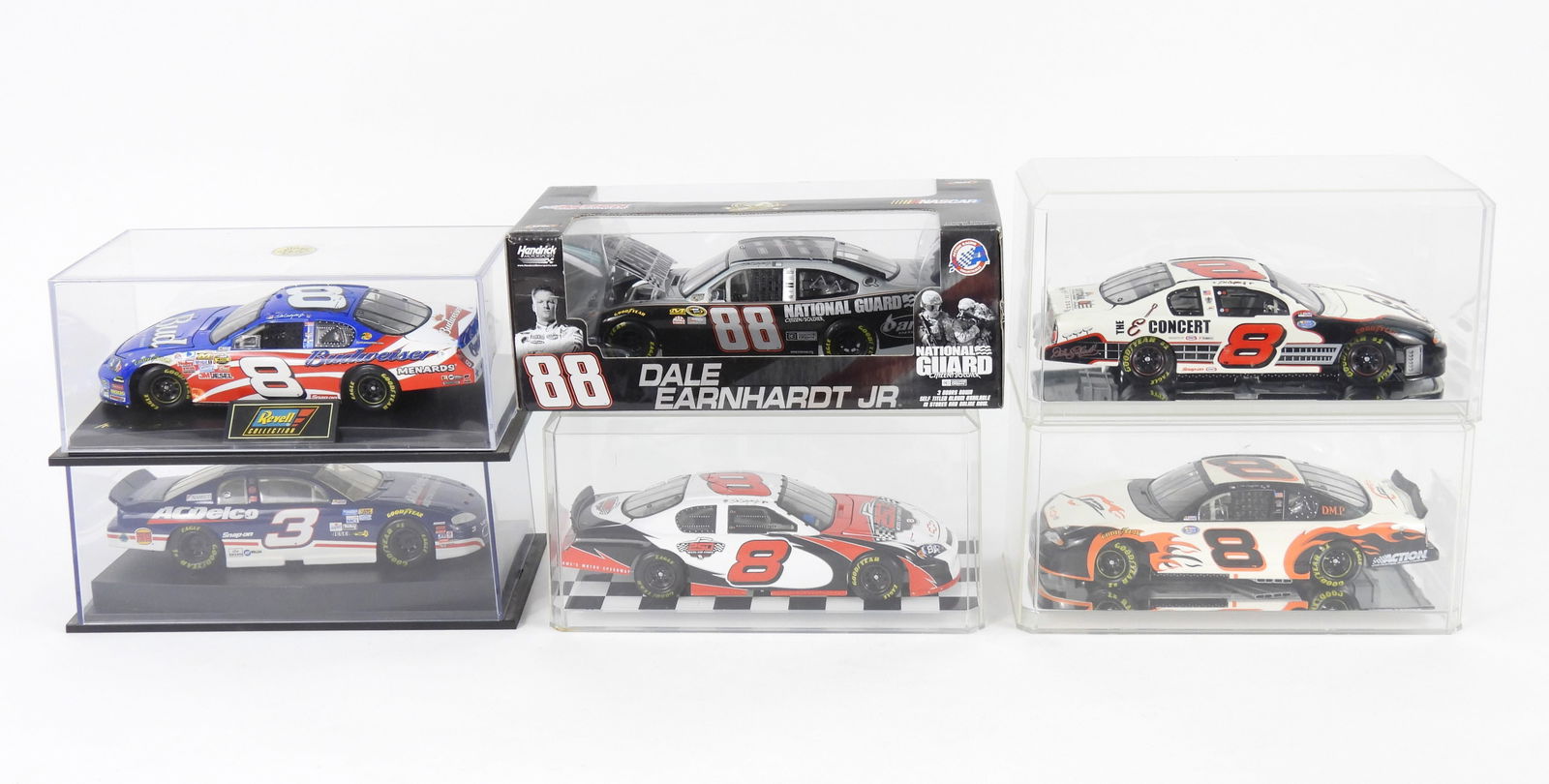 6PC Dale Earnhardt Jr. NASCAR Die Cast Models (1 of 7)
