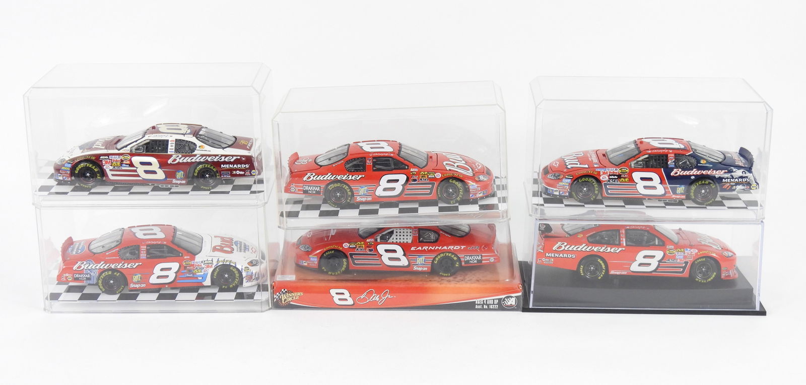 6PC Dale Earnhardt Jr. NASCAR Die Cast Models (1 of 7)