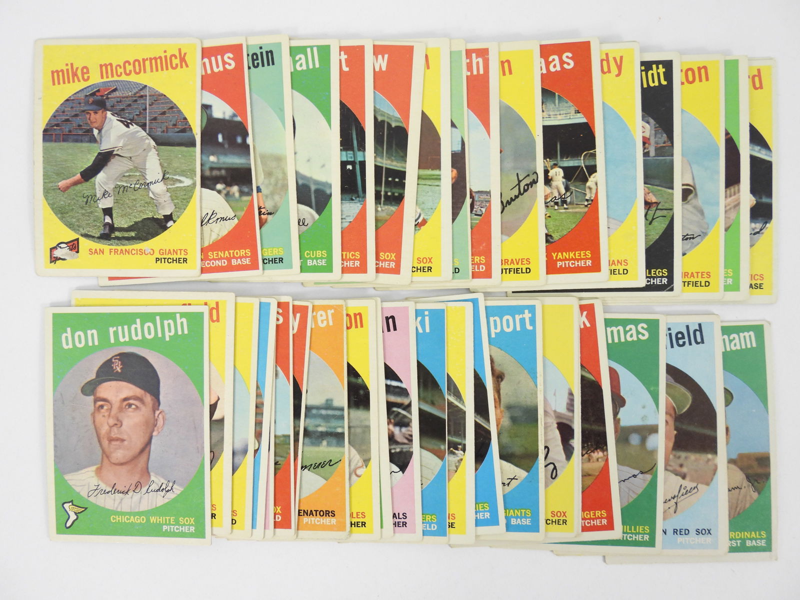 41PC 1959 Topps Baseball Trading Cards (1 of 5)