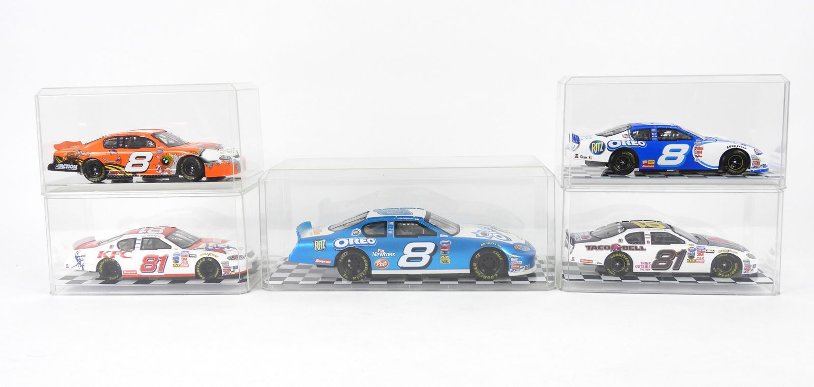 5PC Dale Earnhardt Jr. NASCAR Die Cast Cars (1 of 6)