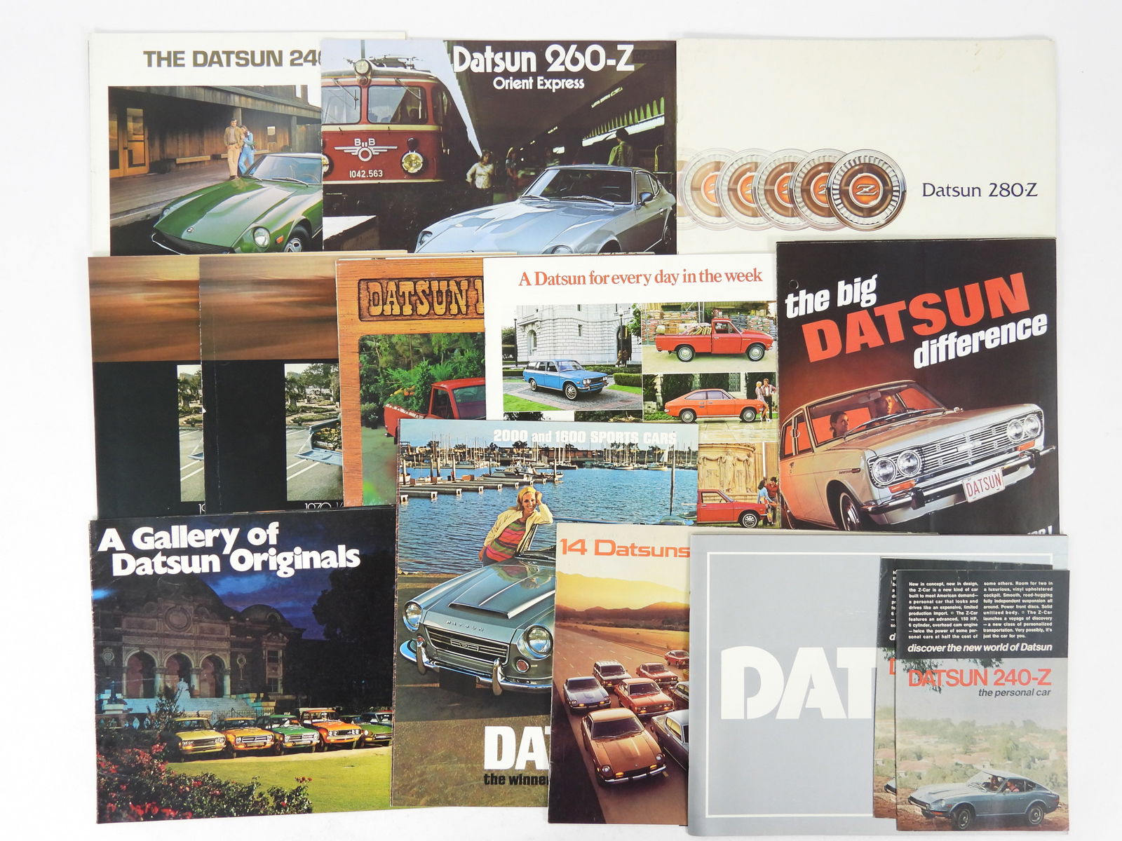 18PC Datsun Dealership Brochures (1 of 6)