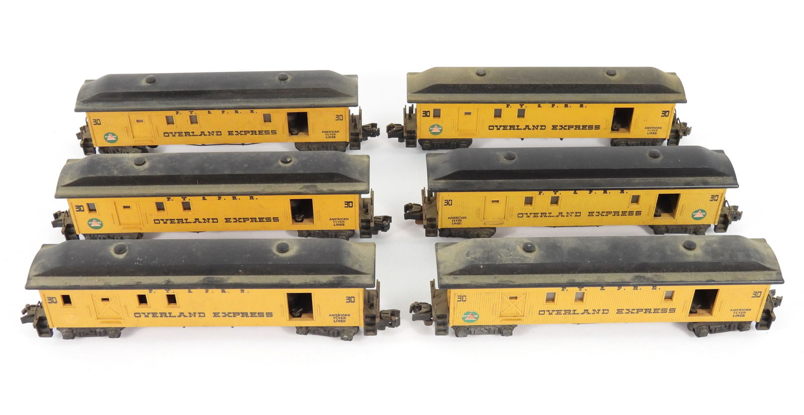6PC American Flyer #24730 Baggage Cars (1 of 4)