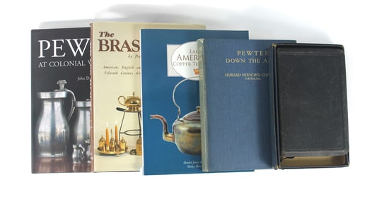 5PC Mixed Metal Collecting Books & Bible