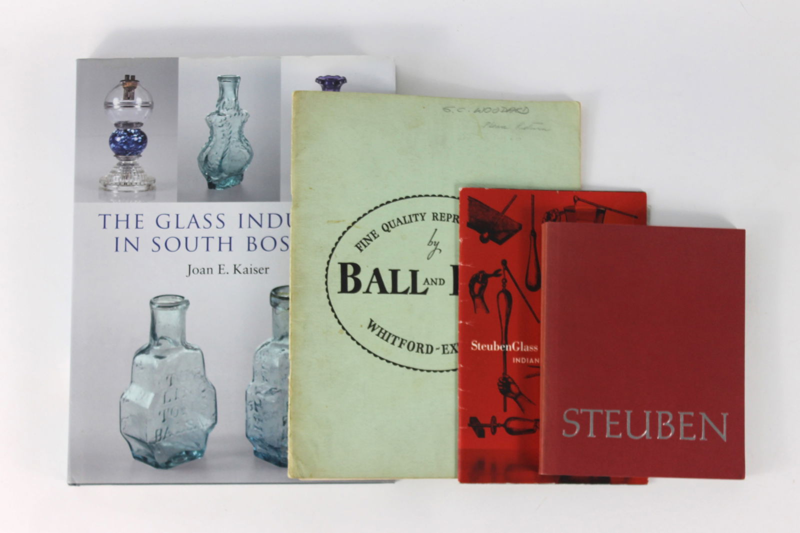 4PC Steuben & Other Glass Collecting Books (1 of 8)