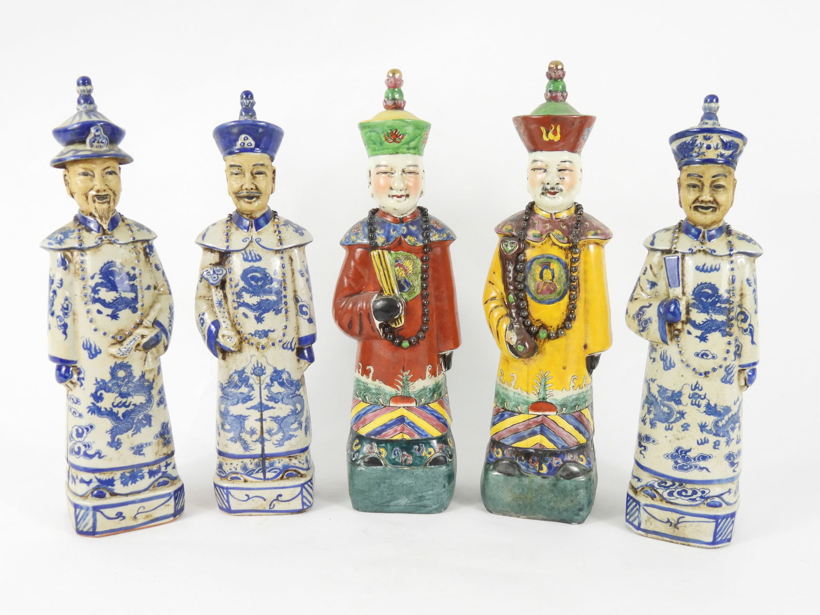 5PC Chinese Porcelain Sculptures (1 of 7)