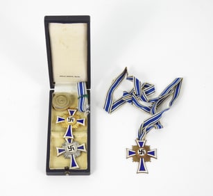 Collection of German WWII Era Mother's Crosses