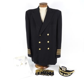 1960 Vietnam Era I'D Navy Commander Uniform