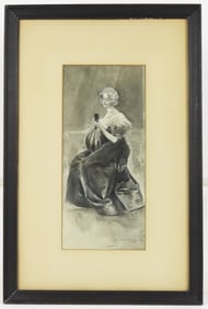 Lee Woodward Zeigler Musician Figure Illustration