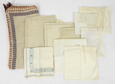 11PC Arts & Crafts Textiles