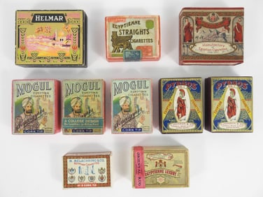 10PC Egyptian Cigarette Movement Boxes