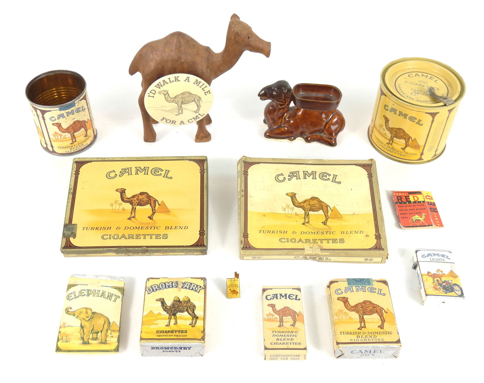 12PC Vintage Camel & Other Cigarette Packages (1 of 9)
