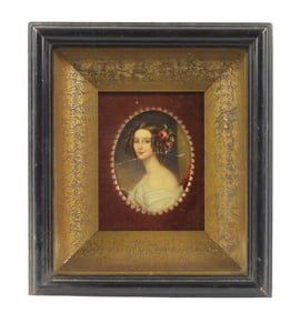 19C Style Portrait Print