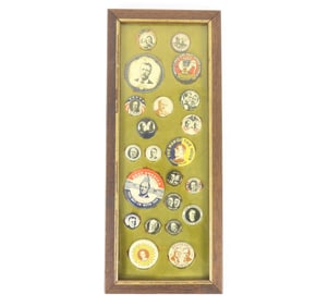 22PC United States Presidential Campaign Buttons