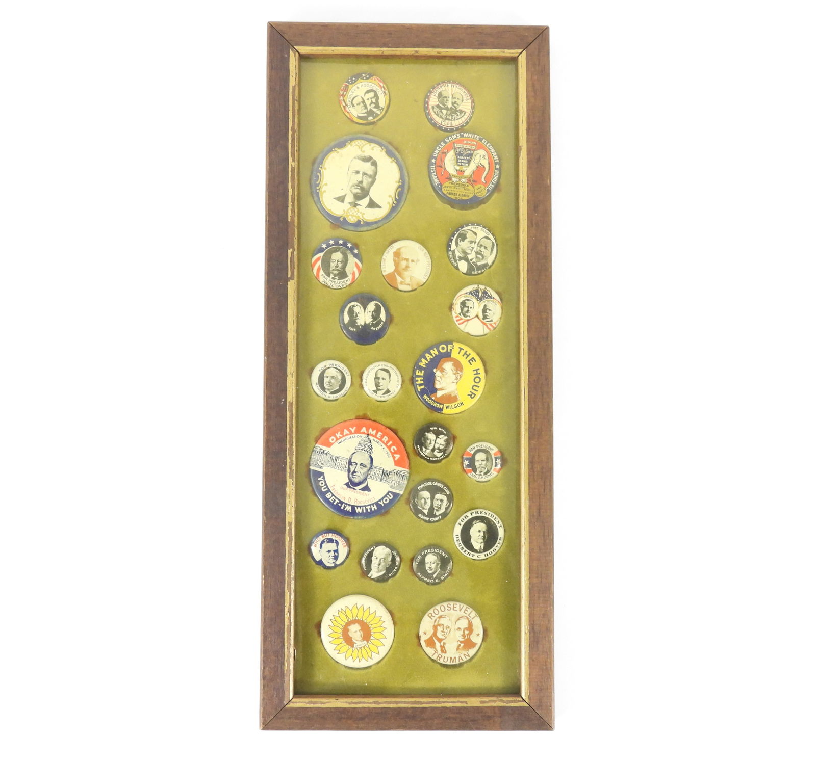 22PC United States Presidential Campaign Buttons (1 of 5)