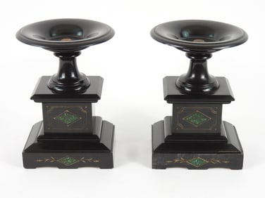 19C Continental Mantel Garnitures