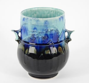 Russell Spillman Contemporary Handled Vase