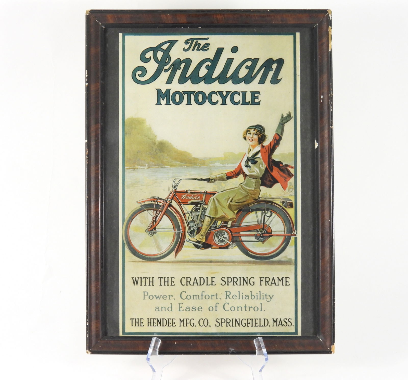 Vintage Indian Motorcycle Advertisement (1 of 3)