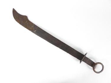 Antique Relic Sword With Tsuba Type Guard
