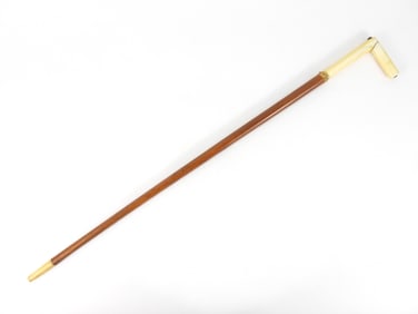 Antique Walking Cane w/ Blued Blade