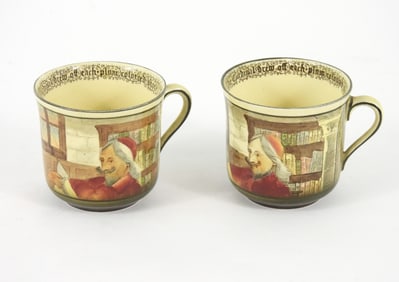 PR Royal Doulton Jackdaw of Rheims Teacups