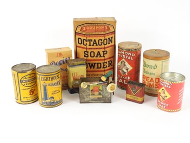 Collection of Vintage Kitchen & Spice Packaging