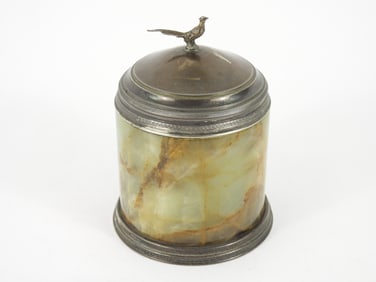 Pheasant Finial Stone Humidor