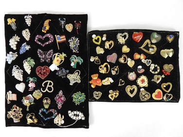 Estate Collection of Vintage Brooches