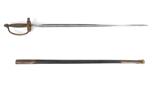 US Model 1840 NCO Sword and Scabbard