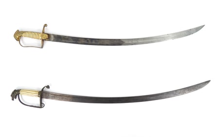 Two Eagle Pommel Swords