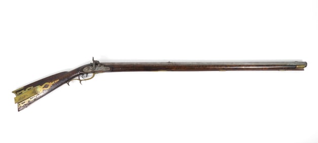 Kentucky-style Full Stock Percussion Rifle