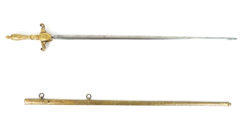 Ames Medical Officer's Sword of Charles R. Hart