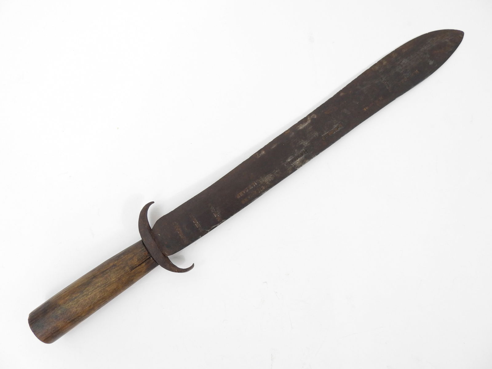 Large Civil War Era Hand Made Belt Knife (1 of 8)