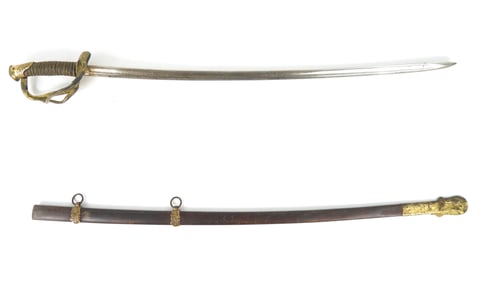U.S. Model 1860 Small Size Cavalry Officer's Sword