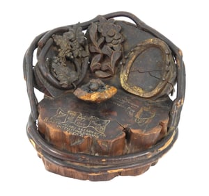 Decorative Log Souvenir of Chickamauga