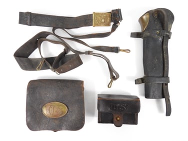 Group of 19th Century Military Items