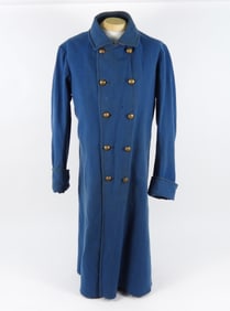 Post-war Sky Blue Kersey Overcoat
