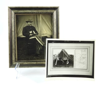 19thC Photograph Of General Frederick D. Grant